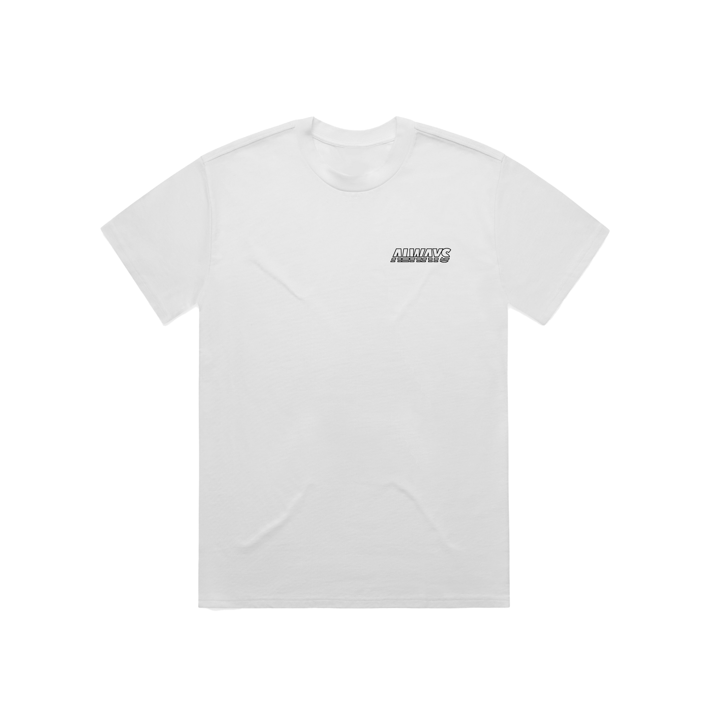 Always Sports Logo - White/Black