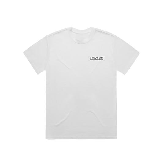 Always Sports Logo - White/Black