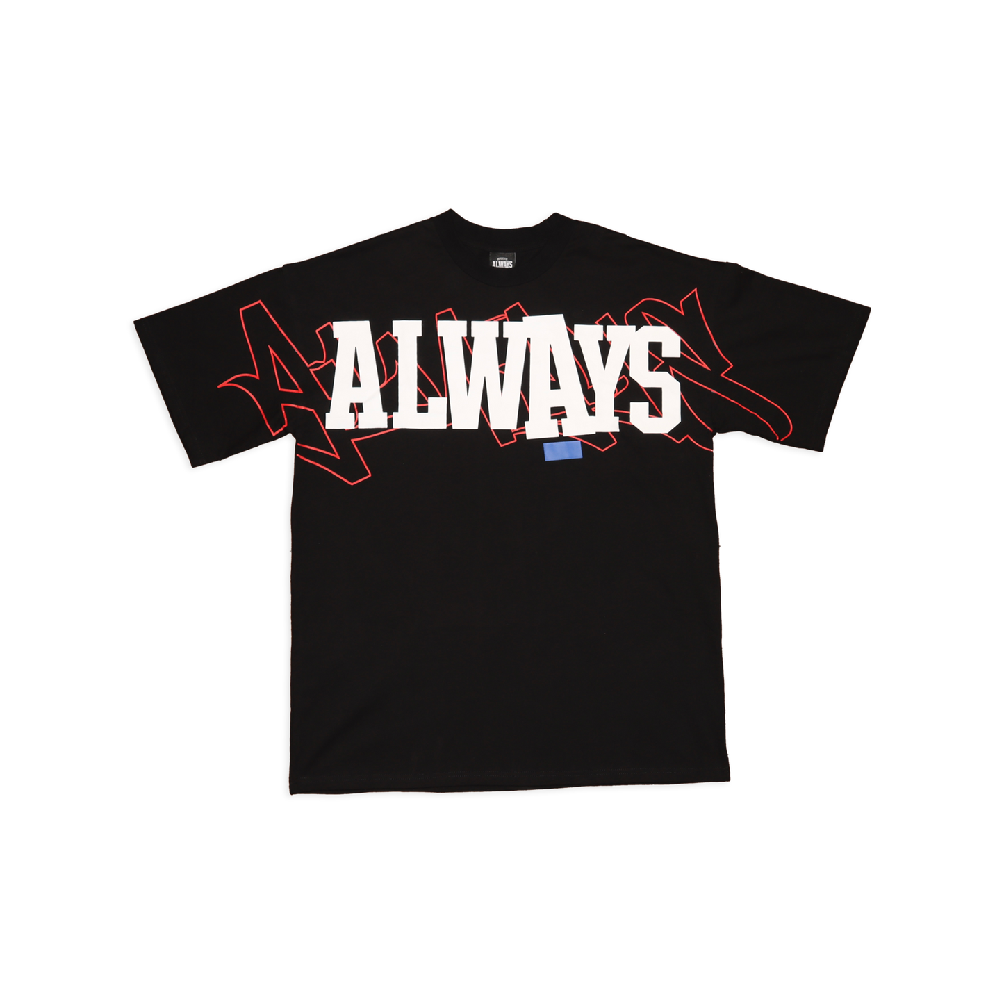 Always Double Up T-Shirt (Black)